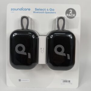 Soundcore Select 4 Go Bluetooth Speaker by Anker (2-pack Bundle)