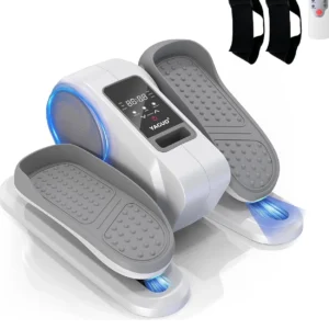 Under Desk Elliptical Machine Portable Pedal W/LCD Display(Grey) Yagud!