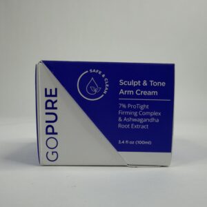 goPure Sculpt & Tone Arm Cream Firming And Tightening Cream 3.4 oz