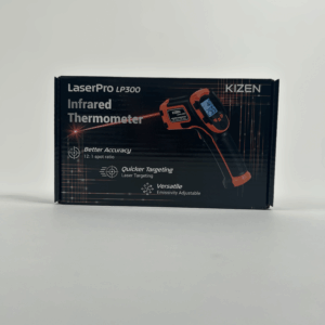 KIZEN Infrared Thermometer LaserPro LP300 Handheld Temperature Gun Orange