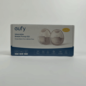 Eufy Heated Wearable Breast Pump E20 Hands-Free Optimized Rhythm 3 Heat Levels