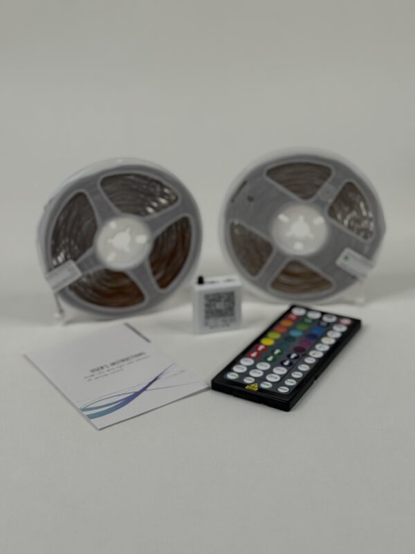 100ft Led Strip Lights RGB Music Sync Color Changing 100ft, Multicolor ...
