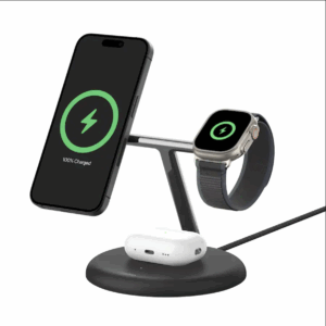 Belkin MagSafe-Compatible Charger, 3-in-1 Wireless Charging Station